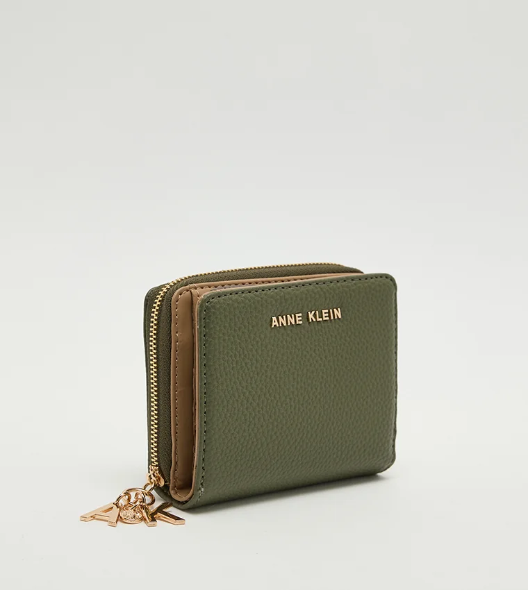 آن كلاين Anne Klein Textured Zip-around Wallet